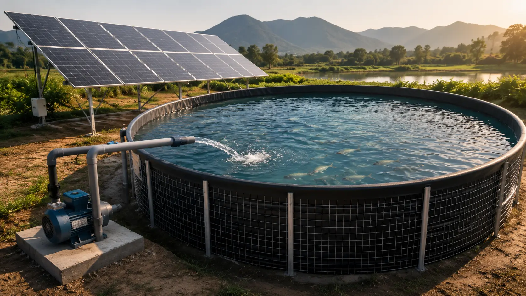 Geomembranas para piscigranjas y estanques de acuicultura - IMG Construmin