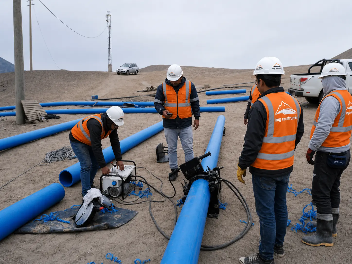 Proceso técnico de termofusión de tuberías HDPE